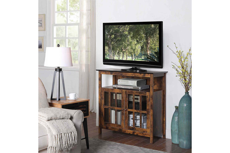 Tv table for small outlet space